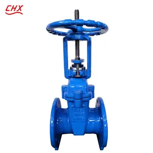 DIN 3352- F4 Awwa C509 DN50 Outside Yoke Rising Stem Osy Frame Support Soft Seated Ductile Iron GGG40 Gate Valve thumbnail-6