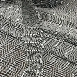 Stainless Steel 304/316 7x7 Wire Mesh for Zoo Fence and Green Wall Applications thumbnail-2