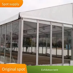 Factory-supplied European-style Aluminum Alloy Marquees, Rental of Marquees for Weddings and Banquets, Outdoor Wedding Tents thumbnail-2