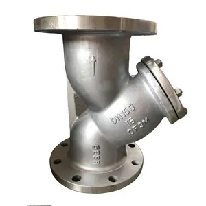 DIN ANSI Y-Type Strainer Cast Steel 304 Flange High-Pressure Pipeline Filter Screen Industrial Stainer Valve Check Valve thumbnail-6
