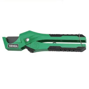 Professional‑Grade PVC Pipe Cutter, 33mm Self‑Locking Ratchet Aluminum‑Alloy SK5 Teflon‑Coated Plumbing Cutting Tool thumbnail-1