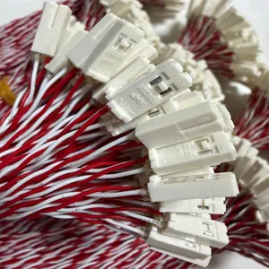 TE 928205-2 2Pin Connector Cable With Crimped Nickel Terminals thumbnail-4
