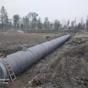 Large Caliber HDPE Coiled Spiral Winding Pipe Production Machine thumbnail-2