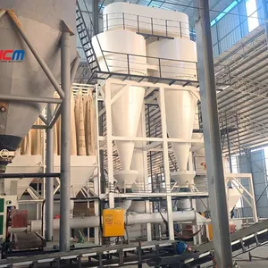 China HCM Bentonite Ore Raymond Pulverizer, Professional Ceramic Grade 200 Mesh Bentonite Powder Making Machine, 20 Ton Per Hour Grinding Capacity thumbnail-2