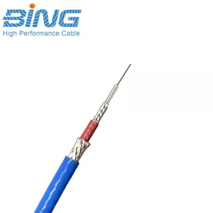 TRX179 Series Coaxial Cable PTFE Insulation With 3 Shield for Aerospace Systems thumbnail-2