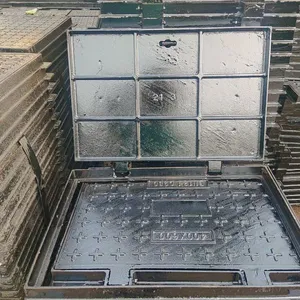 Wholesale Price Ductile Iron Casting Manhole Cover Durable Cast Iron Manhole Cover thumbnail-6