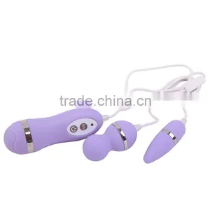 10 Function Bullet Robot Toys For Adults Sex Eggs Vibrator Purple thumbnail-1