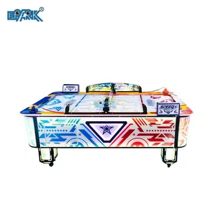 Air Hockey Table Dazzling Hockey Commercial 2 Player Sports Game With Electronic Scoring for Arcades FECs and Shopping Malls thumbnail-2