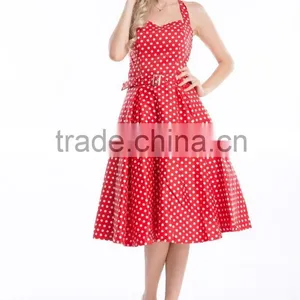 New Classy Audrey Vintage Black 1950's Rockabilly Dress Swing Evening Dress thumbnail-1