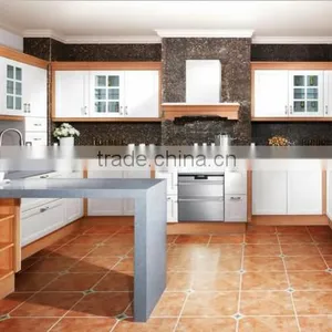 Veneer Modern Kitchen Cabinet 10L021 thumbnail-1