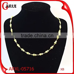 18k Gold Plated Stainless Steel Jewellery Female Necklaces thumbnail-3