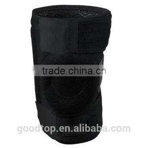 Adjustable Neoprene Knee Support With Basic Open Patella Kneecap Brace and Spring Steel Side Stays thumbnail-6