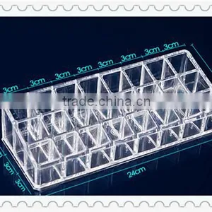 Hot Sale Cosmetics Clear Plastic Storage Box With Dividers High Quality thumbnail-2