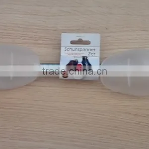 Translucent Plastic Shoe Tree/Shoe Tree With Stainless Steel Spring thumbnail-1