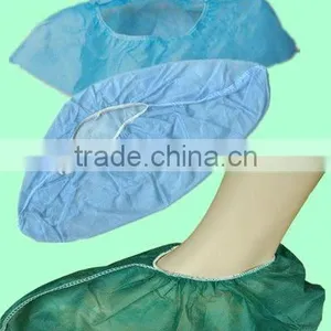 Disposable Green PP Polypropylene Shoe Cover Non Woven thumbnail-1