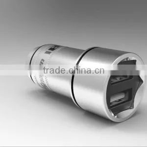 OEM Portable Unique USB Car Charger thumbnail-1