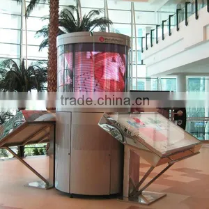 Curve LED Screen P20 for Advertising LED Video Wall thumbnail-1