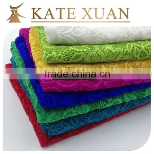 2016 Embroidery Spandex Lace Fabric Lace Dress Designs thumbnail-6