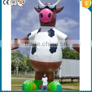 Best Selling Inflatable Cartoon Cattle /inflatable Advertising Cartoon thumbnail-1