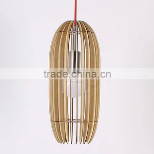 Decoration Lighting High Quality Wooden Material Fashion Pendant Light JK-8005B-18 LED Pendant Light thumbnail-5