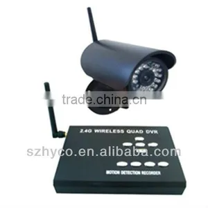 2.4G Wireless 4CH CCTV Camera DVR Kit thumbnail-1