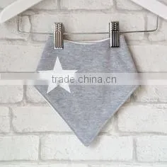 100% Organic Cotton Printed and Waterproof Baby Bib's Bandana thumbnail-1