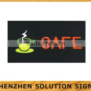 Neon Barber Hair Cut Open Multi Color Display Flashing Sign Shop Signs Salon thumbnail-5