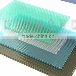 Polycarbonate Hollow Sheet 100% Virgin Makrolon Material/pc Sun Sheet /pc Sheets thumbnail-6
