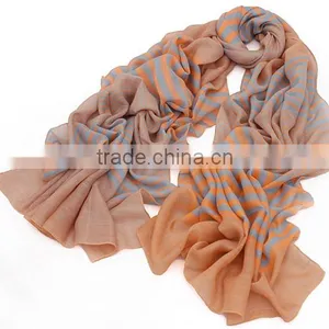 Wholesale China Custom Logo Good Quality Silk Shawl Scarf thumbnail-2