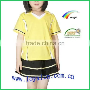 School Uniform Shirts 100% Cotton in Hot thumbnail-1