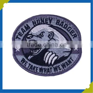 Embossed 3D Wholesale Self-adhesive Embroidery Patch thumbnail-1