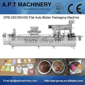 Automatic Feeding Irregular Food Blister Packing Machine For Candy Jam Chocolate Butter Coffee Cheese thumbnail-1