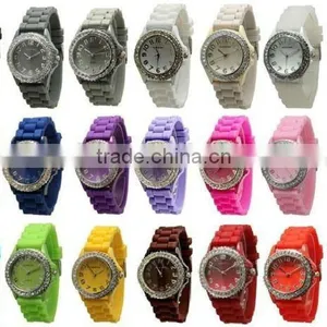 New Silicone Fashion Watch Jewelry Watch thumbnail-1
