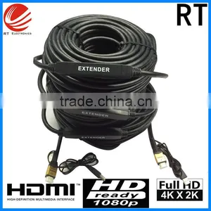 10m 30m 50m HDMI Cable 2.0 Version , 4k 2160p HDMI Cable 60m 80M 100m Support 3D 1080p 2160P Ethernet Factory Directly Sell thumbnail-1
