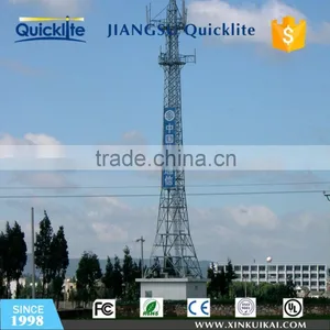 Hot Dip Galvanized Steel Three Tube Tower Telecom Tower thumbnail-4