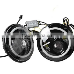 WEIKEN 7 Inch Led Headlight/Round Harley Led Headlight/Motorcycle Headlights thumbnail-2
