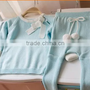 Baby 2 Pieces Romper Playsuit Twinset Sweater Newborn Baby Sweaters thumbnail-4