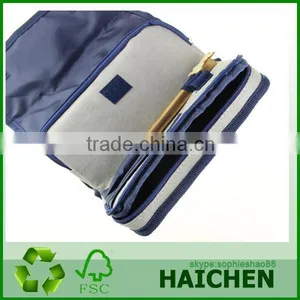Big Capacity High Quality Two Layer Oxford Cloth Ballet Girl Pen Pencil Stationery Bag thumbnail-1