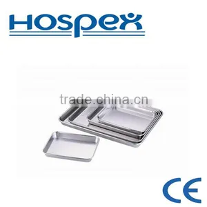 HH391 Hospital Stainless Steel Rectangular Tray thumbnail-1