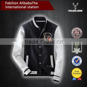 Custom Fashion New Lovers Baseball Uniform Coat for Couple Hoodies thumbnail-3