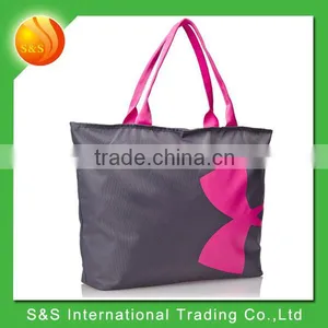 Zipper Closure Women Shoulder Shopping Bag Tote Bag thumbnail-1