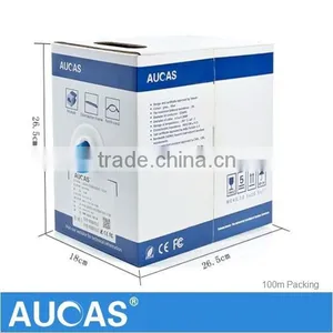 Hot Sales 24AWG 305M Bulk UTP Cat6 Network Cable Cat6 Cable Price thumbnail-3