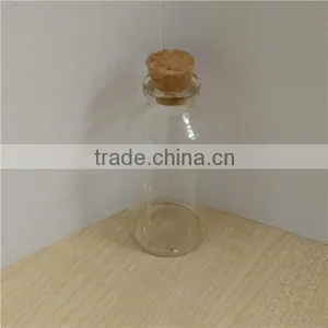 Custom Glass Bottle With Wood Cork,small Glass Bottle thumbnail-5