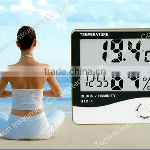 HTC-1 Hot Sale Digital Moisture Meter/ Hygrothermograph thumbnail-1