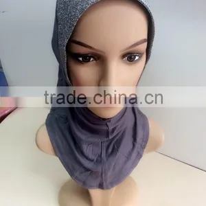 C074 New Style Ninja Inner Underscarf With Shiny Stiff Front thumbnail-4