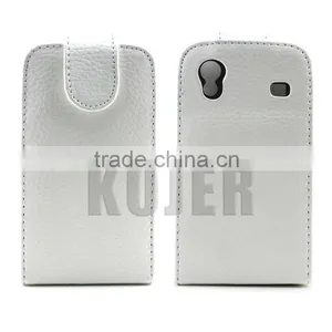 Leather Flip Mobile Phone Case for Samsung Galaxy Ace (S5830) thumbnail-1