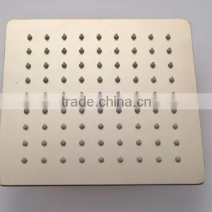 8inch Ultra Thin Brushed Nickel Ceiling Mounted Rain Shower Head Stainless Steel thumbnail-5