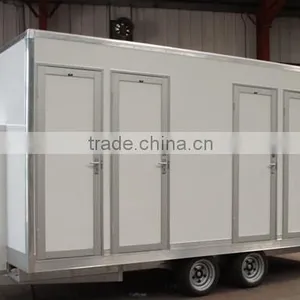 New Semi Trailer Price,trailer Toilet, Portable Toilet, Movable Trailer Toilet thumbnail-1