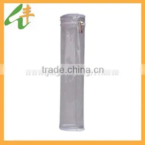 Hot Sale Fashion Zipper Clear Pvc Pencil Case thumbnail-1