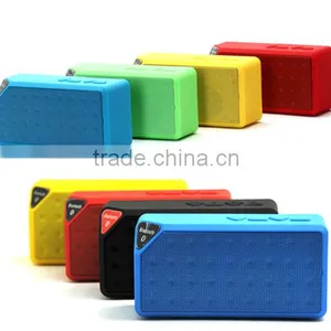 X3 Mini Bluetooth Speaker With USB Input,Protable Mini Speaker With FM Radio thumbnail-4